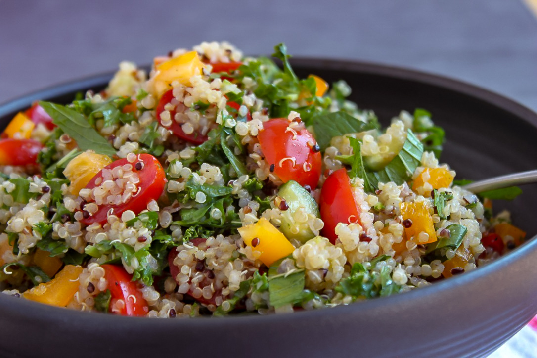 Délicieuse salade taboulé de quinoa - Savoureux Bonheur